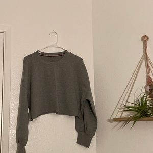 Tommy Hilfiger, medium, cropped sweater, dark grey